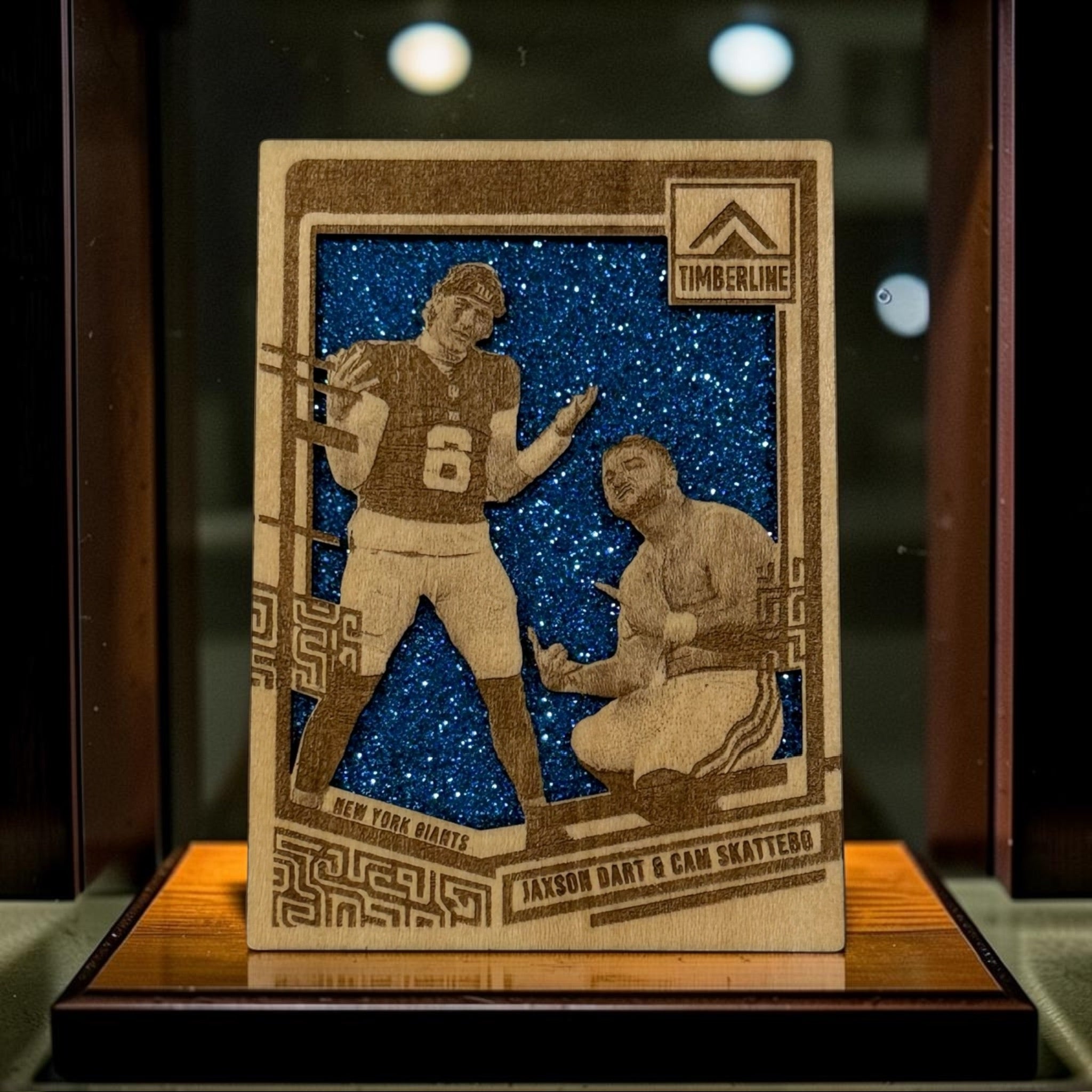 Jaxson Dart & Cam Skattebo – New York Giants Collectible