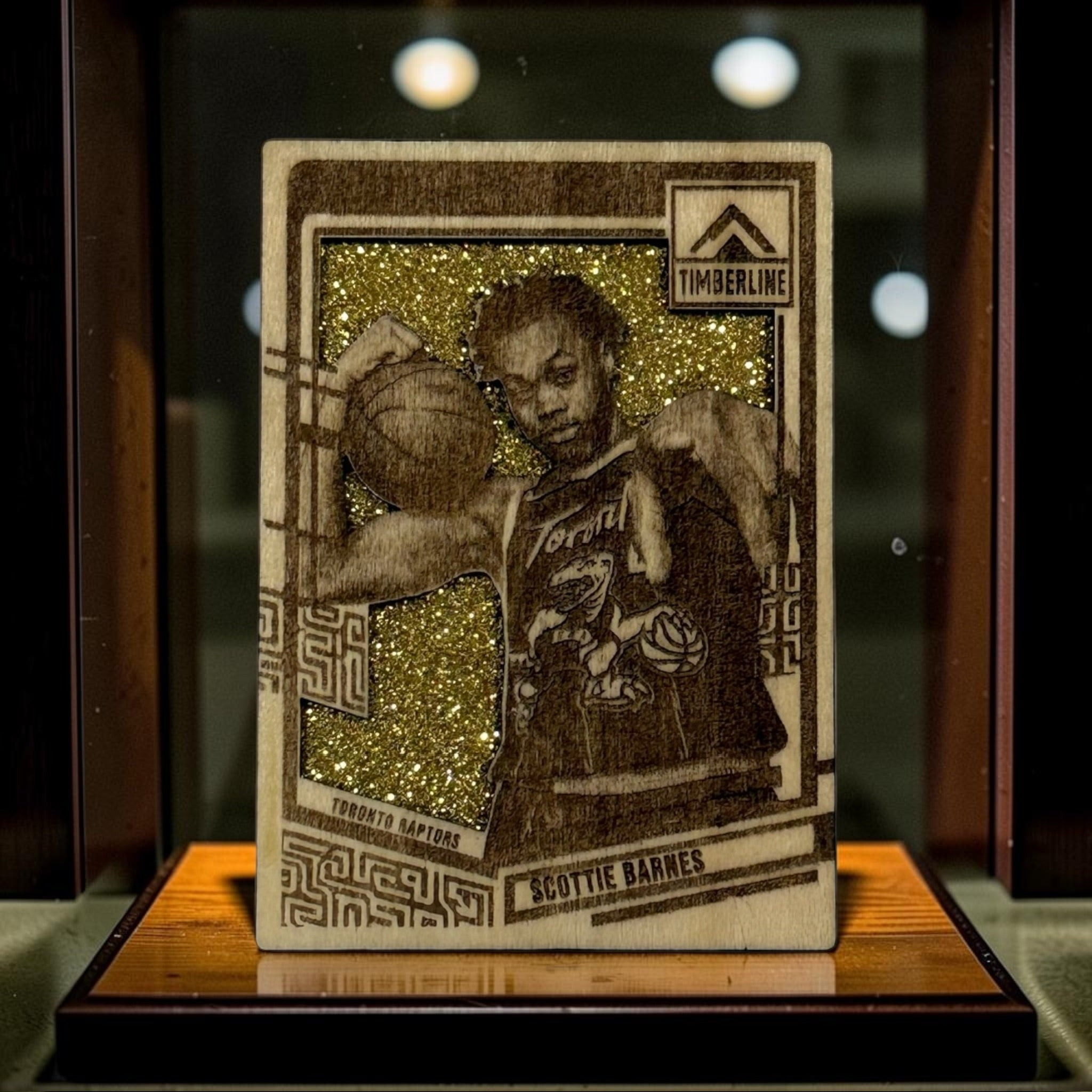 Scottie Barnes – Toronto Raptors Wood Card