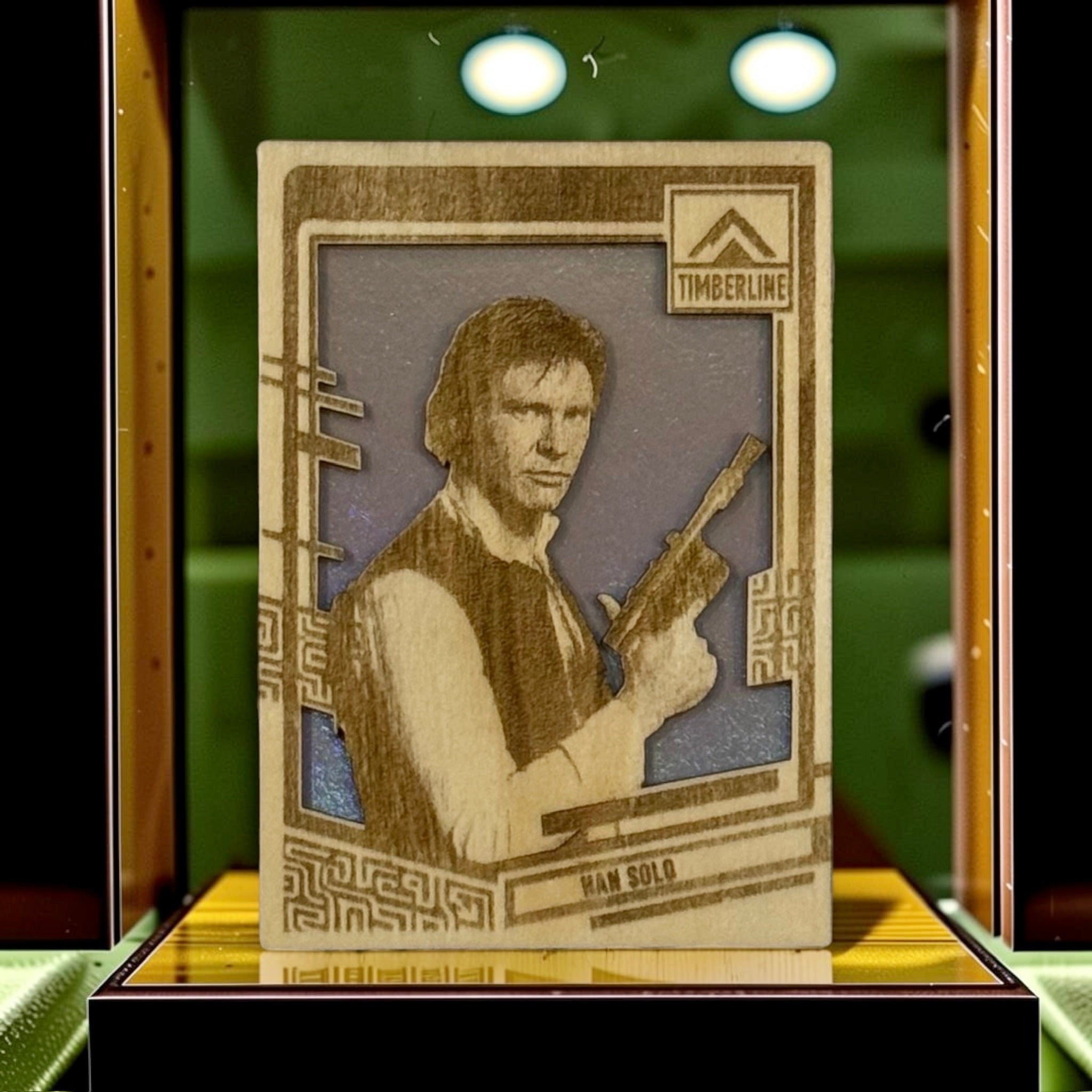 Han Solo — Laser-Engraved Collectible