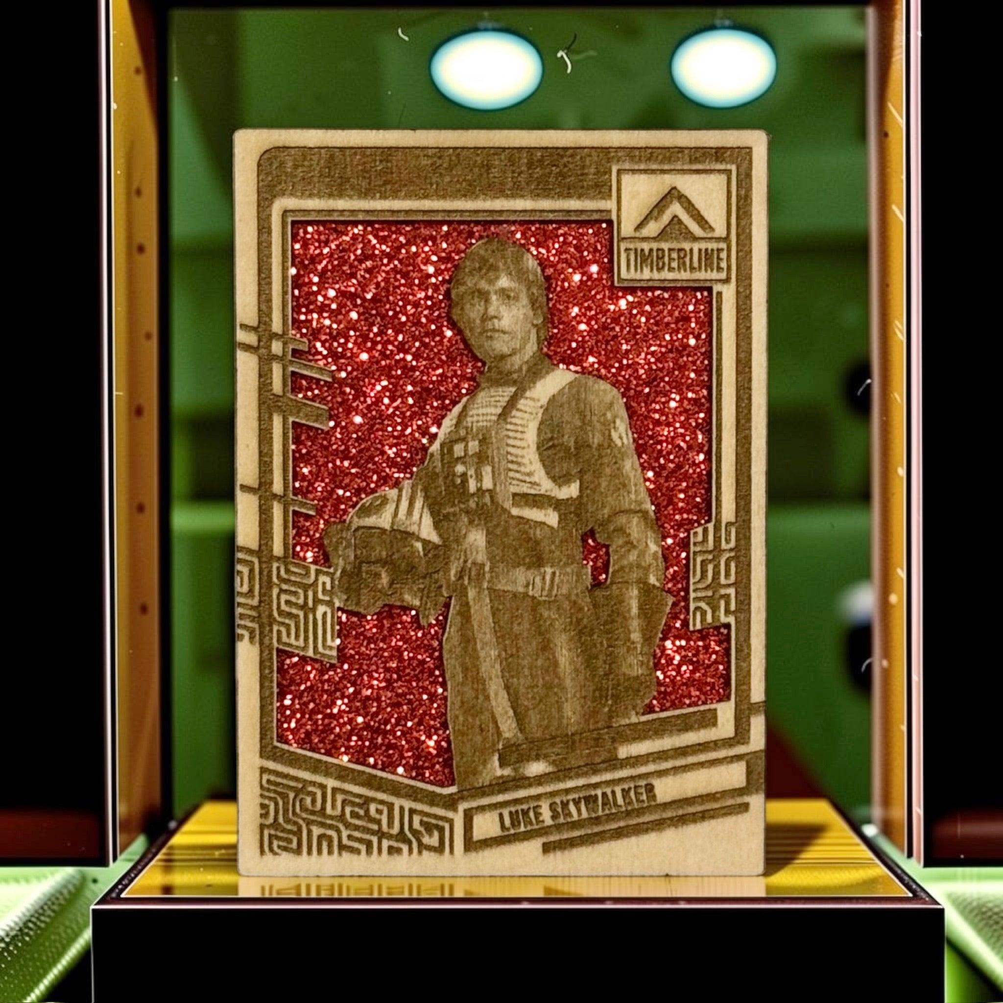 Luke Skywalker — Laser-Engraved Collectible