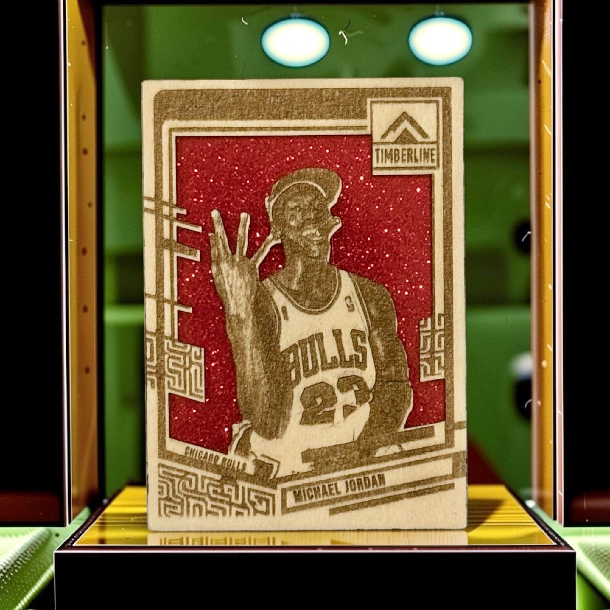 Michael Jordan — Laser-Engraved Collectible